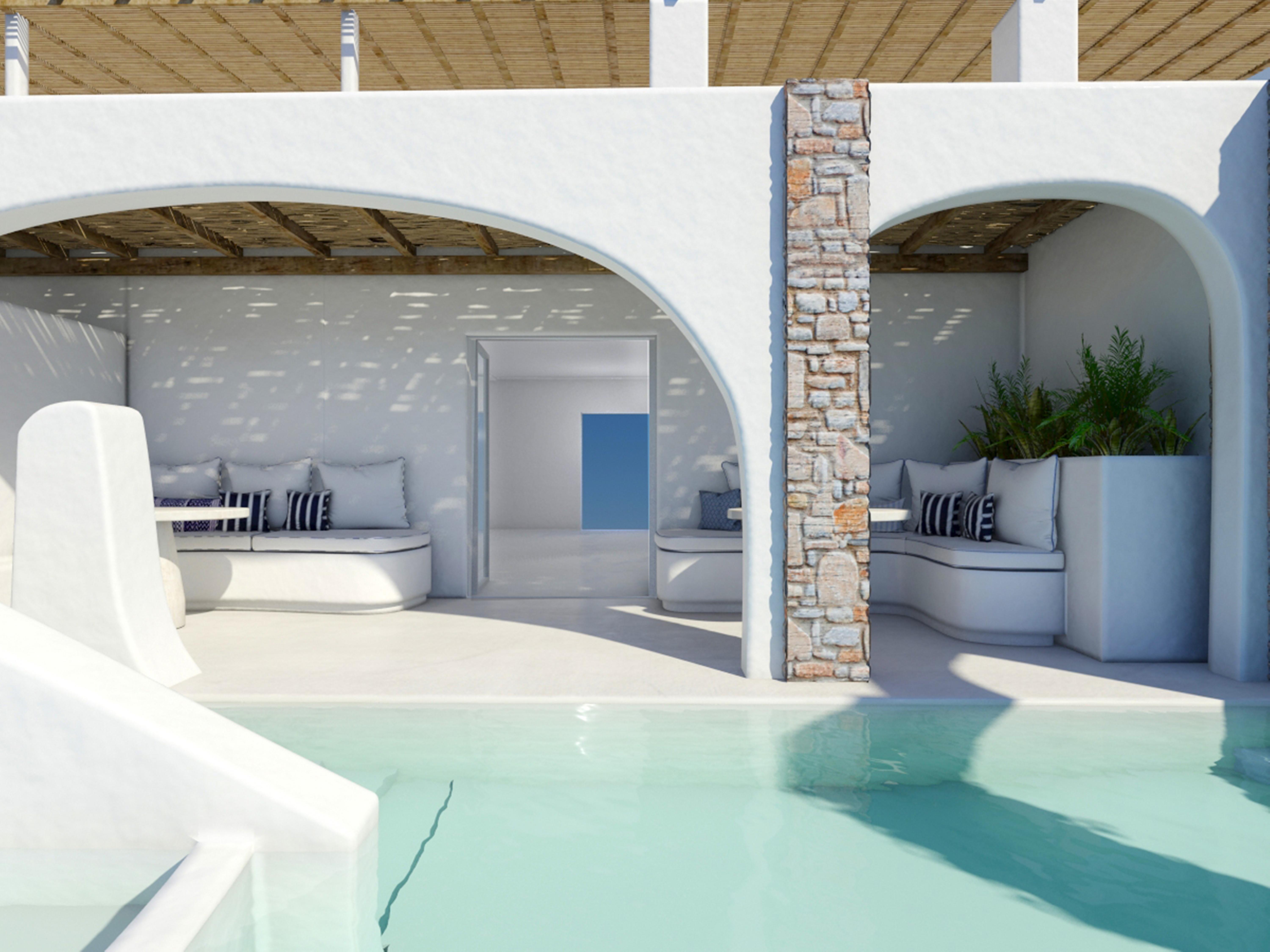 Aloni Hotel & Suites Piso Livadi Exterior foto